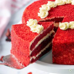 Red velvet torta